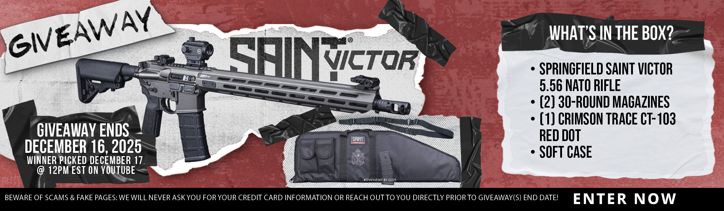 Springfield Saint Victor Giveaway